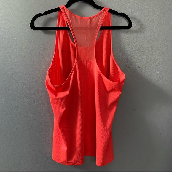 Under Armour Racerback Tank in Beta Orange - Picture 10 of 12